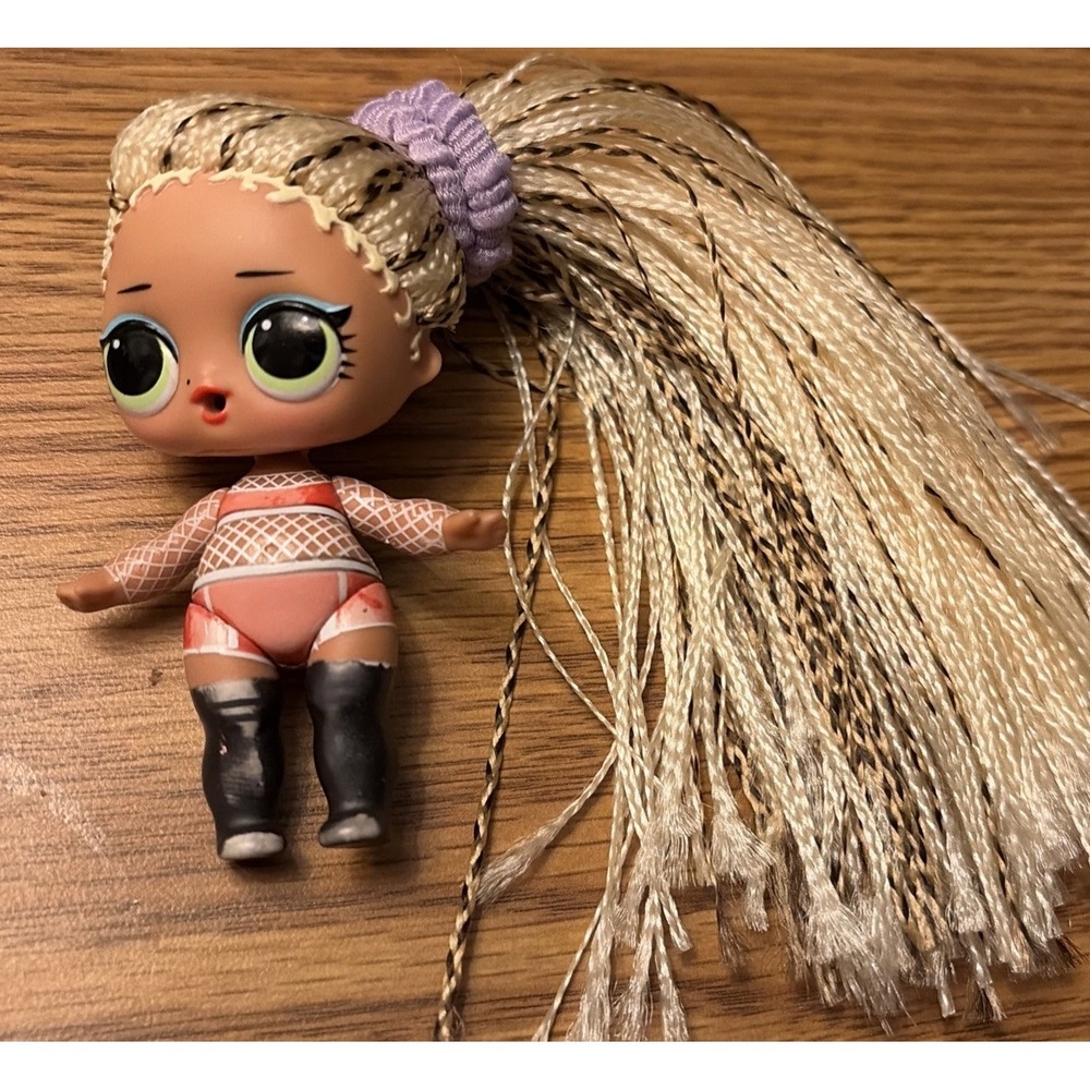 LOL‎ Surprise Doll JK MC Swag Doll Long Hair Braided